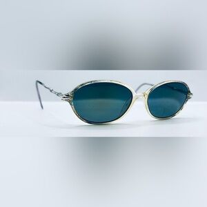 Silver Dollar Darlene Translucent Oval Sunglasses Frames Only